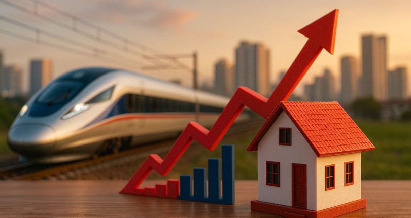 Dampak TOD & Whoosh terhadap Nilai Lahan dan Sewa di Bandung Raya