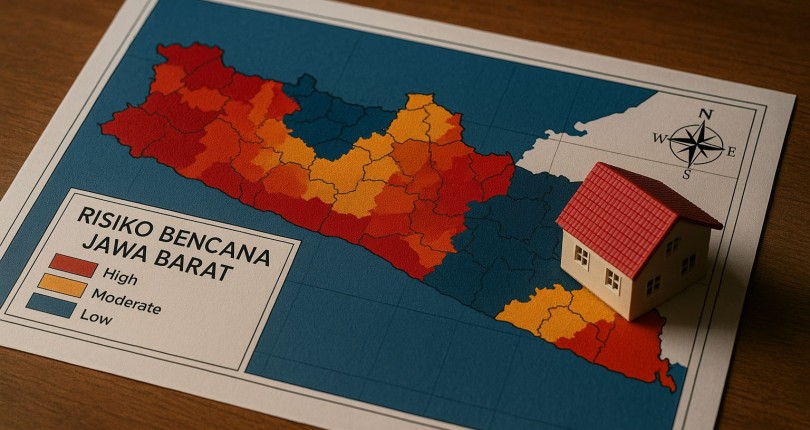 Peta Risiko Bencana Jawa Barat untuk Screening Lokasi Hunian & Sewa