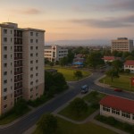 Hunian dekat layanan publik dengan akses mudah ke rumah sakit, halte, sekolah, dan kantor pemerintahan—mencerminkan nilai sewa lokasi yang lebih tinggi.