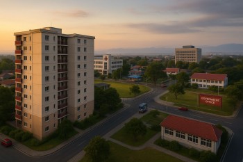 Hunian dekat layanan publik dengan akses mudah ke rumah sakit, halte, sekolah, dan kantor pemerintahan—mencerminkan nilai sewa lokasi yang lebih tinggi.