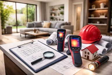 Panduan inspeksi rumah sebelum beli: alat inspeksi rumah untuk cek struktur, instalasi, dan kelembapan tersembunyi