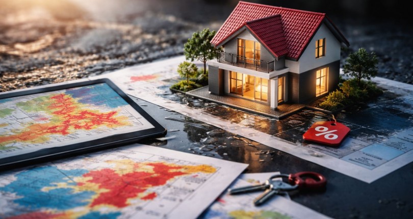 Peta Risiko Banjir & Longsor 2026: Diskon Harga Properti