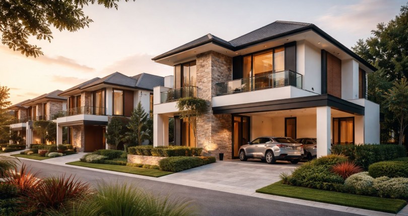 Inventori Rumah Menengah Atas Naik 34% YoY