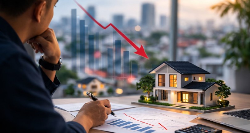 Inventori Rumah Menengah Atas Naik 34% YoY