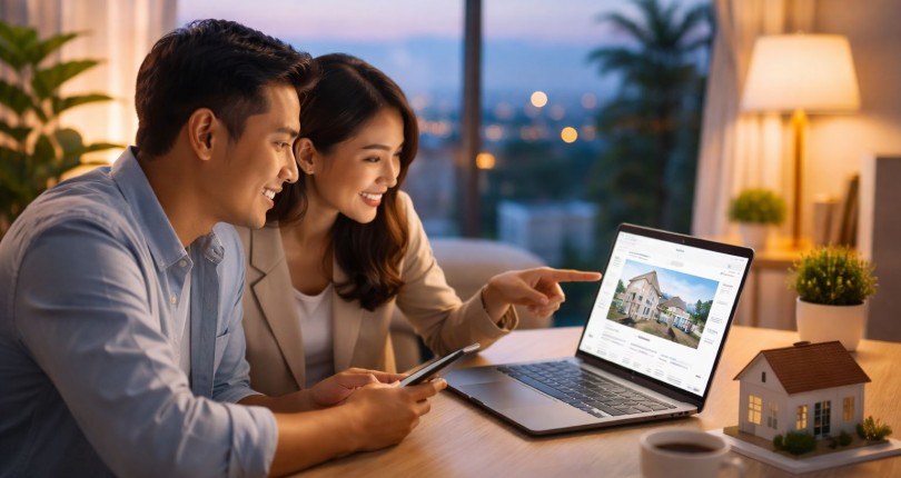 Jam Ramai Cari Properti: Golden Hour Listing Online