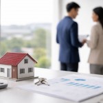 Ilustrasi faktor harga rumah naik karena lokasi, akses, fasilitas, dan permintaan pasar properti