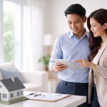 Ilustrasi tips memasarkan rumah cepat laku dengan strategi harga dan optimasi listing online