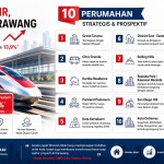 10 Perumahan Dekat Stasiun Whoosh Karawang: Harga & Fasilitas Terbaru 2026